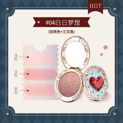 Flower Knows Circus Blush Palette Gradual Relief Powder Blusher