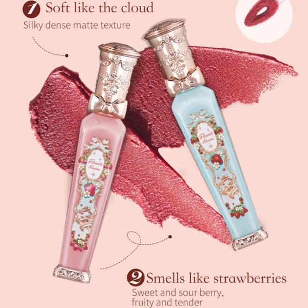 Strawberry Rococo Series Cloud Lip Cream Lipsticks