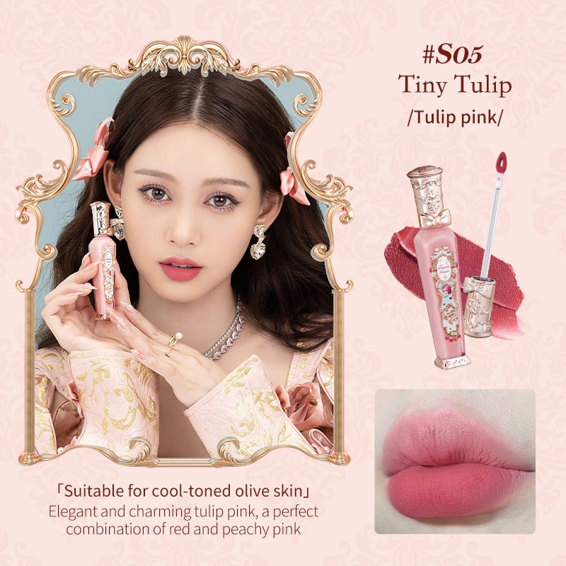 Strawberry Rococo Series Cloud Lip Cream Lipsticks