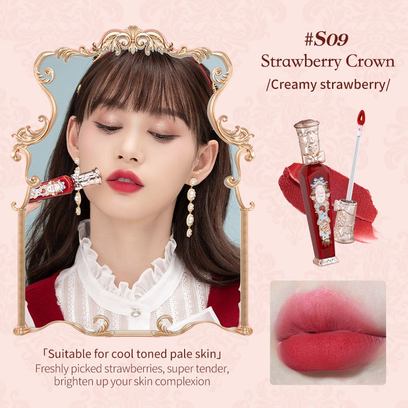 Strawberry Rococo Series Cloud Lip Cream Lipsticks