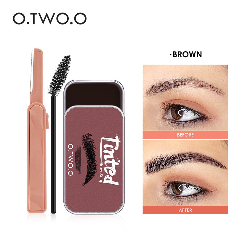 O.TWO.O Eyebrow Gel Wax Brow Soap 4 Color