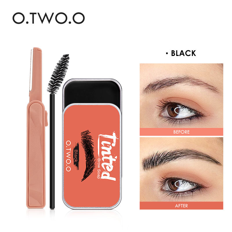 O.TWO.O Eyebrow Gel Wax Brow Soap 4 Color