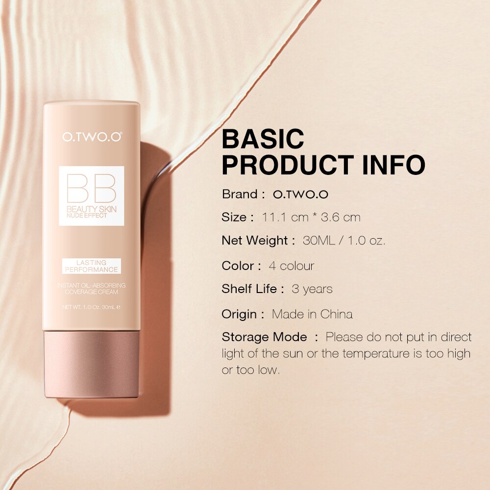 O.TWO.O BB Cream Liquid Foundation