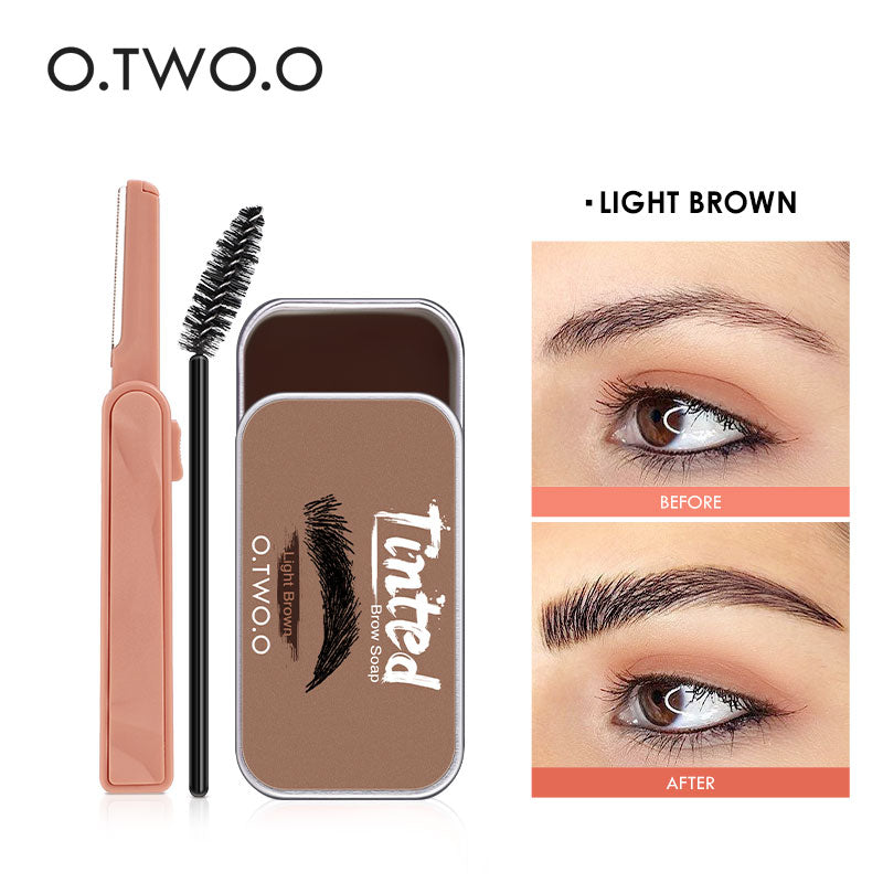 O.TWO.O Eyebrow Gel Wax Brow Soap 4 Color