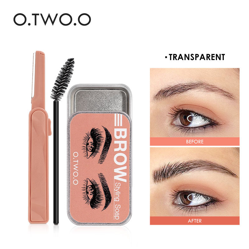 O.TWO.O Eyebrow Gel Wax Brow Soap 4 Color