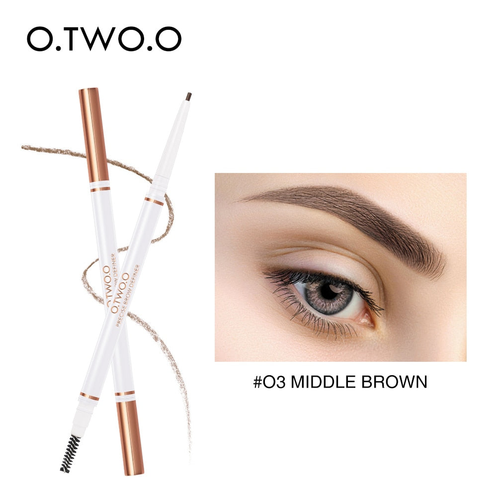 O.TWO.O Eyebrow Pencil Waterproof Natural Long Lasting