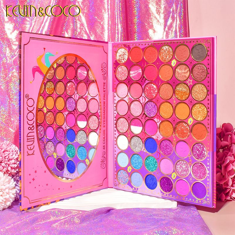 Cool boy colourful eyeshadow palette