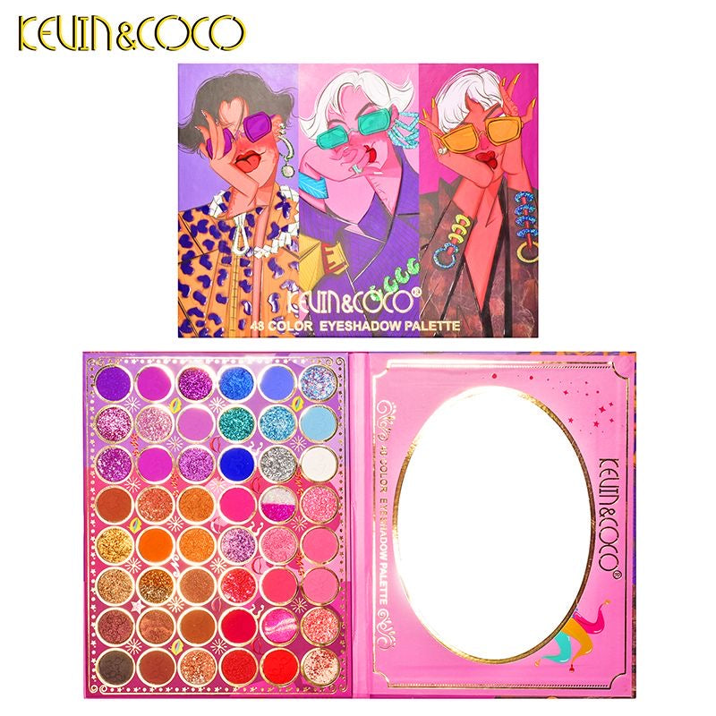 Cool boy colourful eyeshadow palette